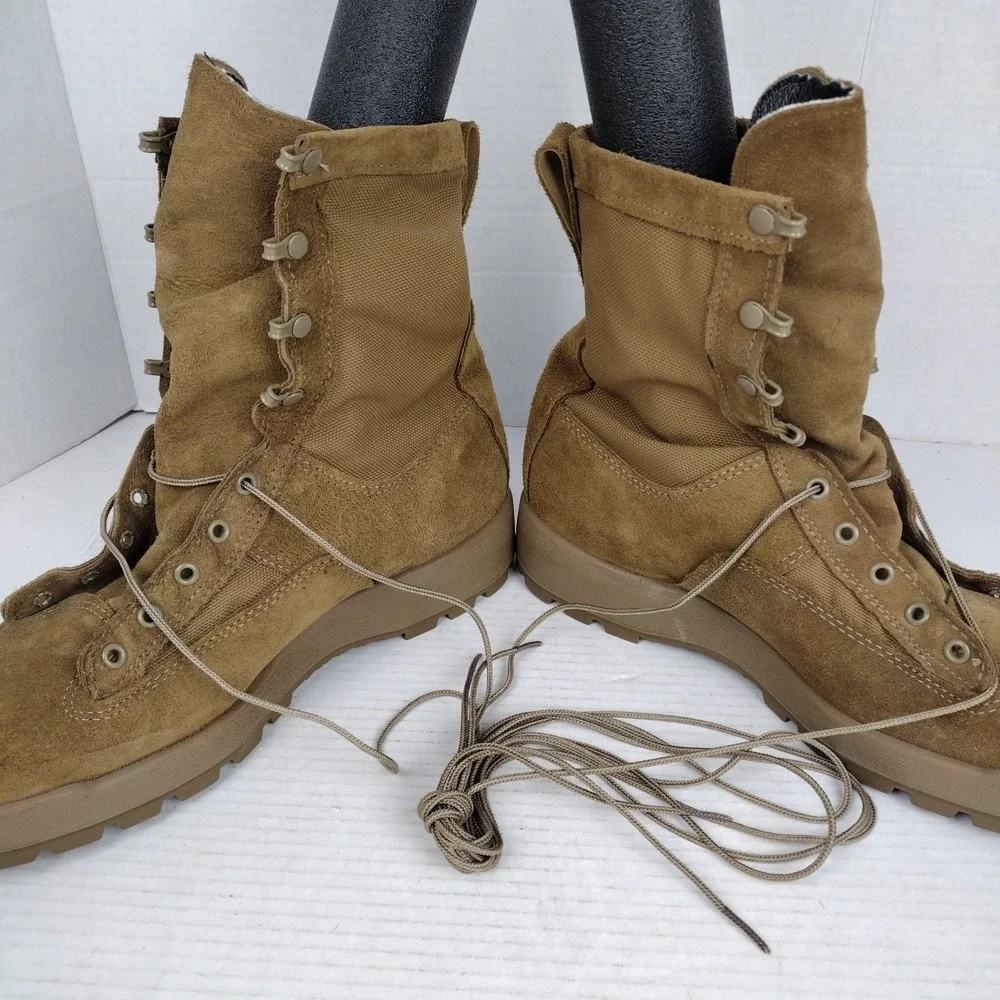 McRae Army Military Coyote Suede Gore-Tex Soft Toe Mens Boots Size 12 NEW